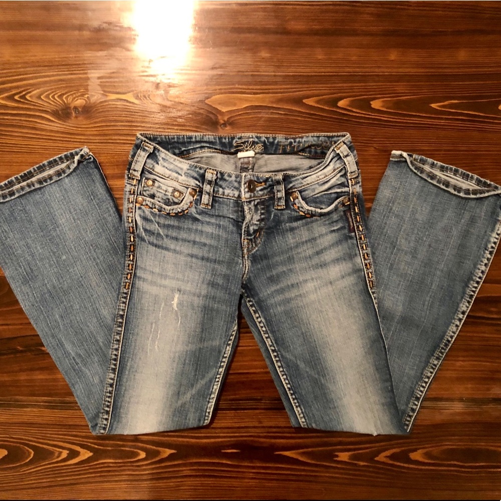 SILVER | Bootcut Jeans | Frances | W26/L29